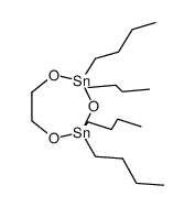 2,2,4,4-tetrabutyl-1,3,5,2,4-trioxadistannepane Structure