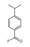 Benzoyl fluoride, 4-(1-methylethyl)- (9CI)结构式