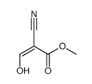 methyl 2-cyano-3-hydroxyacrylate Structure