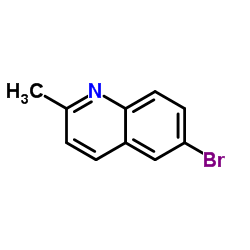 6-溴-2-甲基喹啉结构式
