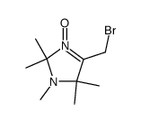 4-bromomethyl-1,2,2,5,5-pentamethyl-3-imidazoline 3-oxide Structure