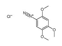 2,4,5-trimethoxybenzenediazonium,chloride Structure