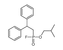 [2-[fluoro(2-methylpropoxy)phosphoryl]-1-phenylethyl]benzene Structure