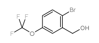 2-BROMO-5-(TRIFLUOROMETHOXY)BENZYL ALCOHOL Structure