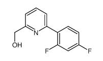 6-(2,4-二氟苯基)-2-吡啶甲醇结构式