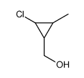 (2-chloro-3-methylcyclopropyl)methanol Structure