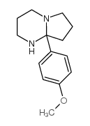 8A-(4-甲氧基-苯基)-八氢-吡咯并[1,2-a]嘧啶结构式