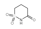 4-氧代-1,4-丁烷磺内酰胺结构式