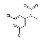N-(2,6-dichloropyridin-4-yl)-N-methylnitramide结构式