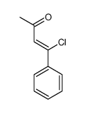 4-chloro-4-phenylbut-3-en-2-one结构式