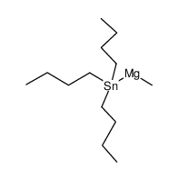 methylmagnesium tributylstannane Structure