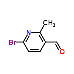 6-溴-2-甲基烟醛结构式