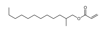 月桂醇甲基丙烯酸酯结构式