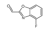 4-fluoro-1,3-benzoxazole-2-carbaldehyde Structure