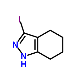 3-Iodo-4,5,6,7-tetrahydro-1H-indazole Structure