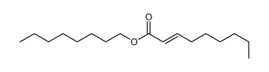 octyl non-2-enoate Structure