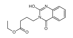 ethyl 4-(2,4-dioxo-1H-quinazolin-3-yl)butanoate结构式