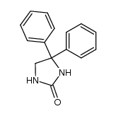 4,4-diphenyl-imidazolidin-2-one结构式
