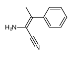 Cinnamonitrile,-alpha--amino--bta--methyl- (8CI) Structure