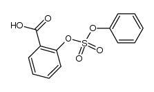 2-carboxyphenyl phenyl sulphate结构式