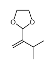 2-(3-methylbut-1-en-2-yl)-1,3-dioxolane Structure