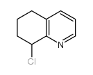 8-氯-5,6,7,8-四氢喹啉结构式