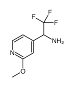 2,2,2-trifluoro-1-(2-methoxypyridin-4-yl)ethanamine Structure