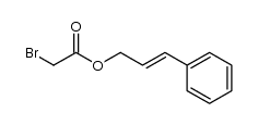 (E)-cinnamyl bromoacetate Structure