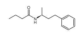 N-((S)-4-phenylbutan-2-yl)butanamide Structure