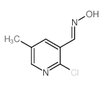 (E)-2-氯-5-甲基烟碱甲醛肟结构式
