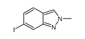 6-碘-2-甲基-2H-吲唑结构式