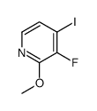 3-fluoro-4-iodo-2-methoxypyridine Structure