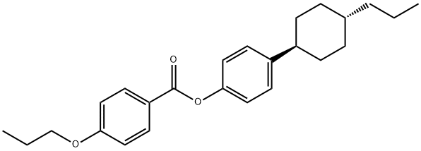 丙氧基苯甲酸对丙环苯酚酯结构式