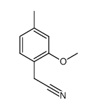(2-methoxy-4-methylphenyl)methanol结构式