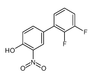 4-(2,3-difluorophenyl)-2-nitrophenol Structure