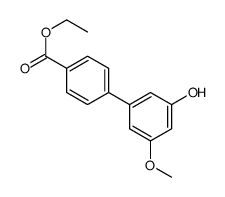 ethyl 4-(3-hydroxy-5-methoxyphenyl)benzoate结构式