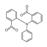2-nitro-N-(2-nitrophenyl)-N-phenylaniline Structure