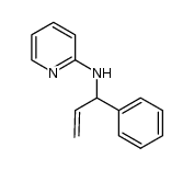 N-(1-phenylallyl)-2-aminopyridine结构式