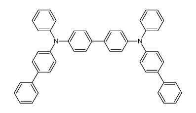 N,N'-二(4-联苯基)-N,N'-二苯基联苯胺结构式