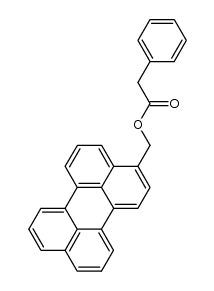 (perylen-3-yl)methyl 2-phenylacetate Structure