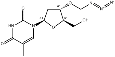 3'-O-(Azidomethyl)-2'-deoxythymidine Structure