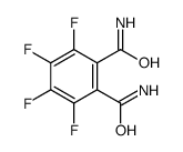 Benzene-1,2-dicarboxamide, 3,4,5,6-tetrafluoro- Structure