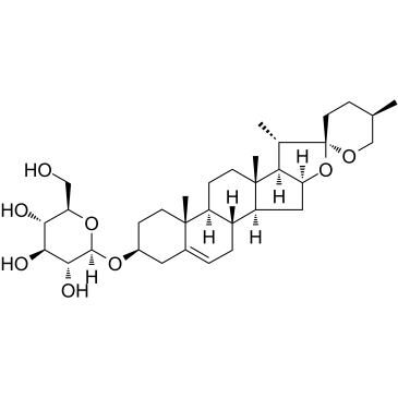 Diosgenin glucoside structure
