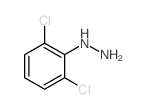 1-(2,6-二氯苯基)肼结构式