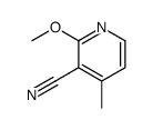 2-甲氧基-4-甲基烟腈结构式