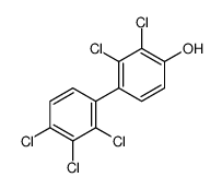 2,3-dichloro-4-(2,3,4-trichlorophenyl)phenol Structure