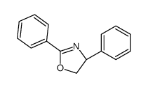 (4R)-2,4-diphenyl-4,5-dihydro-1,3-oxazole结构式