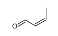 (E)-丁-2-烯醛结构式