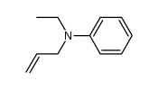 N-allyl-N-ethylaniline Structure
