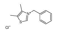 3-benzyl-4,5-dimethyl-1,3-thiazol-3-ium,chloride Structure